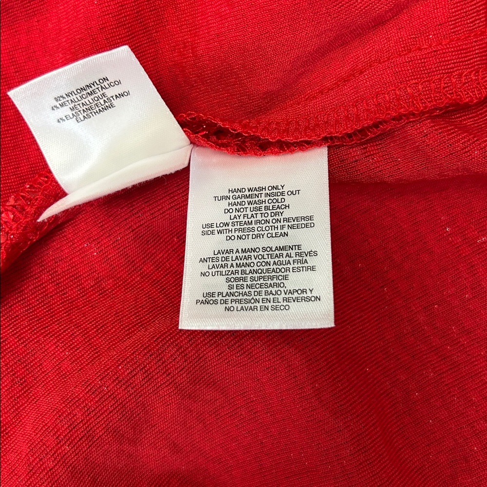 NWT Anne Klein Red Sequin Jacket - Picture 14 of 16
